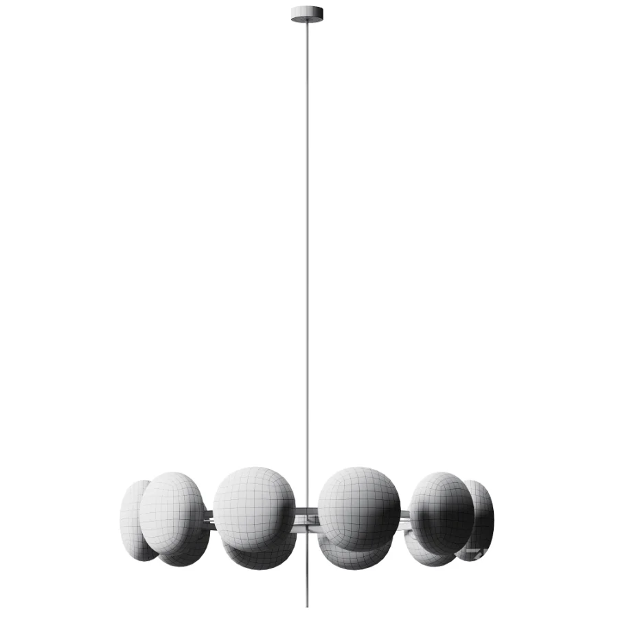 Aeris Linear Chandelier Ross Gardam Image 4