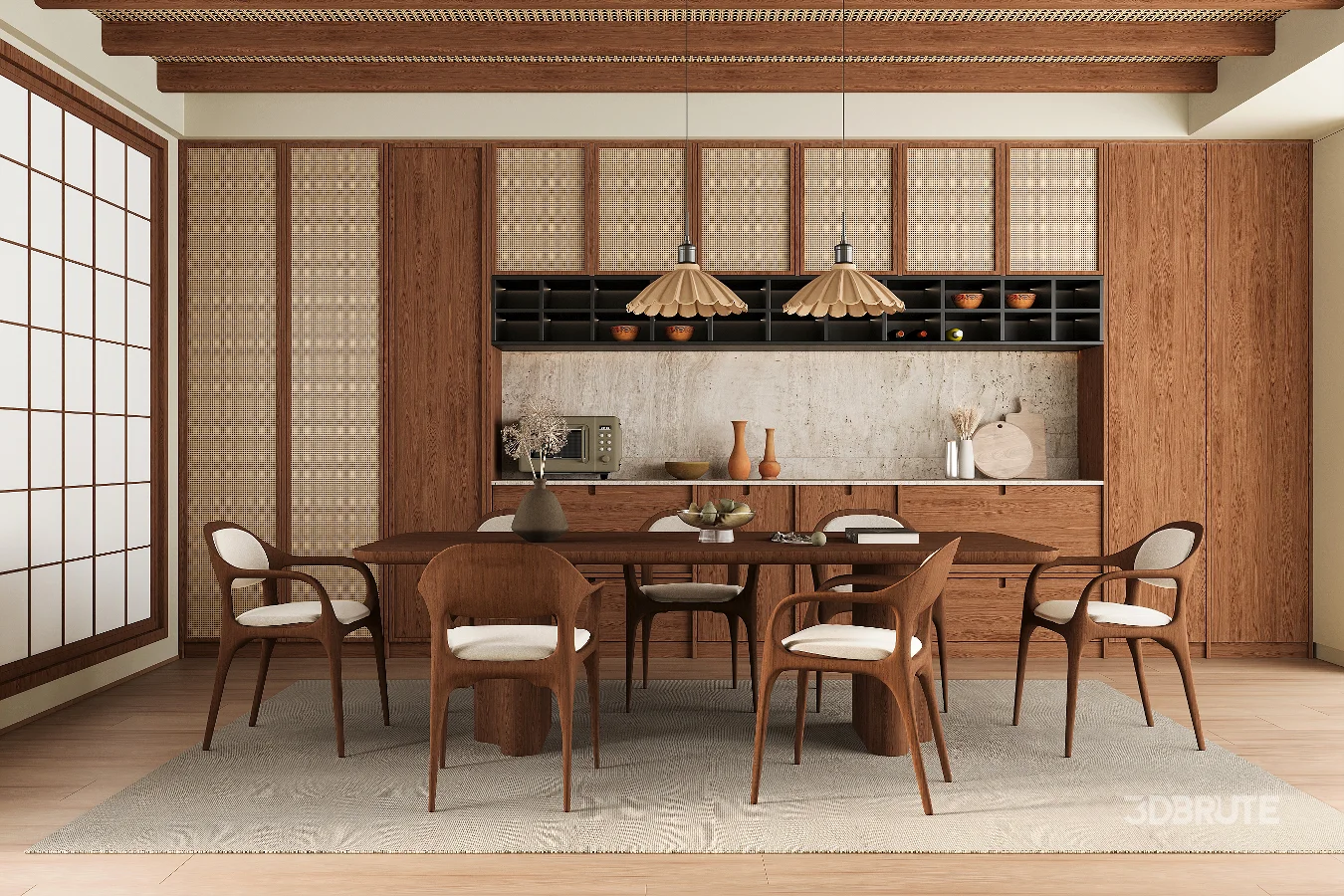 modern dining room Image 1
