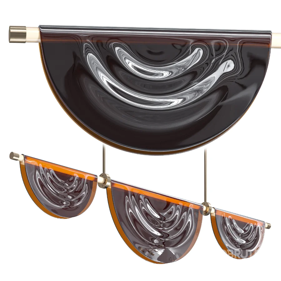 Folded Chive Candlestick Pendant Lamp Image 3