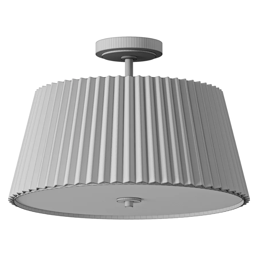 Semi Flush Mount Ceiling Light Image 3