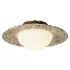Roamandic Nordic Round Travertine Ceiling Light - Thumbnail 1