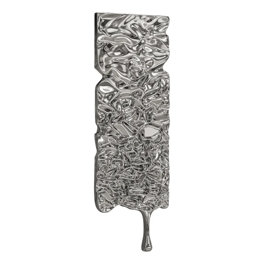 Molten Chrome Wall Decor Image 2
