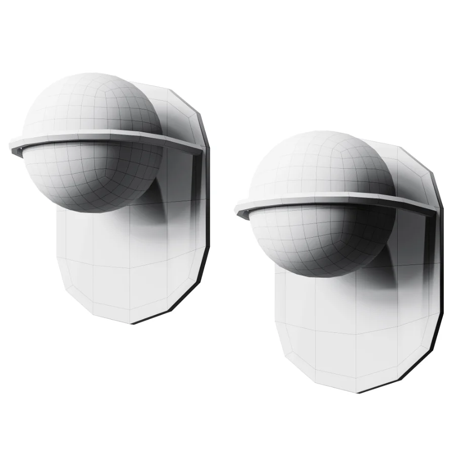 B lux C Ball Outdoor Wall Lamp Image 4