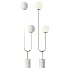 LEIF IRON AND MARBLE FLOOR LAMP - Thumbnail 1