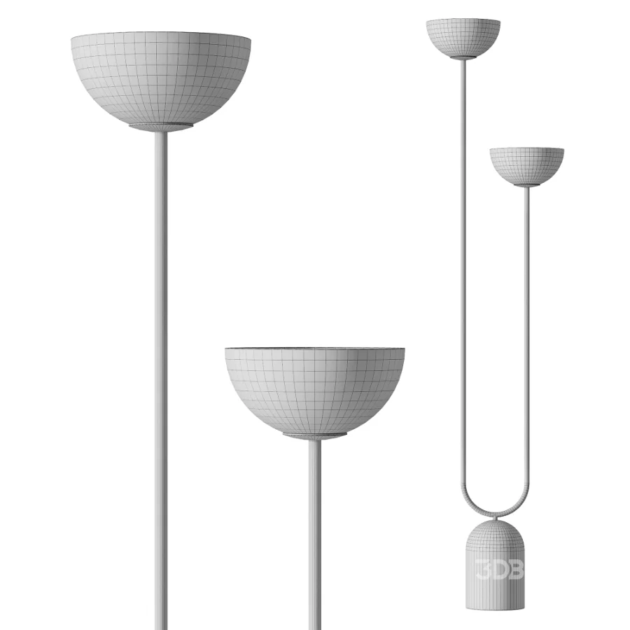 FareDecor Ruzo Bronze Porcelain Floor Lamp Image 3
