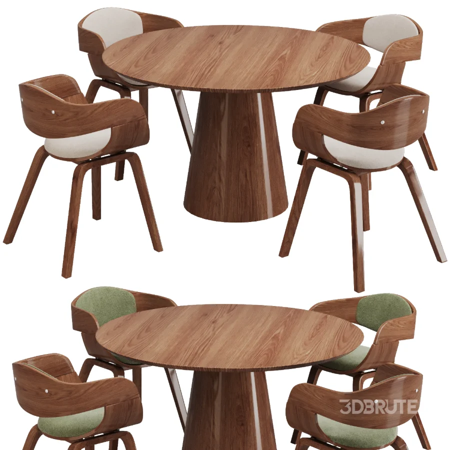 Dinning chair and table342 Image 1