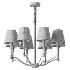Meridian Mid Century Brass Chandelier 8 heads - Thumbnail 2