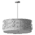 Wrought Studio Black Fabric Drum Chandelier 4 Light - Thumbnail 3