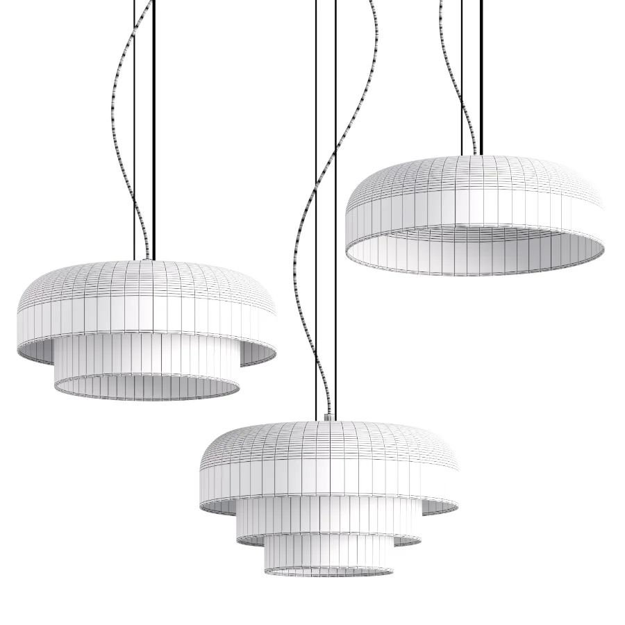 Nordic Designer Creative Medieval Glass Pendant Lights Image 2