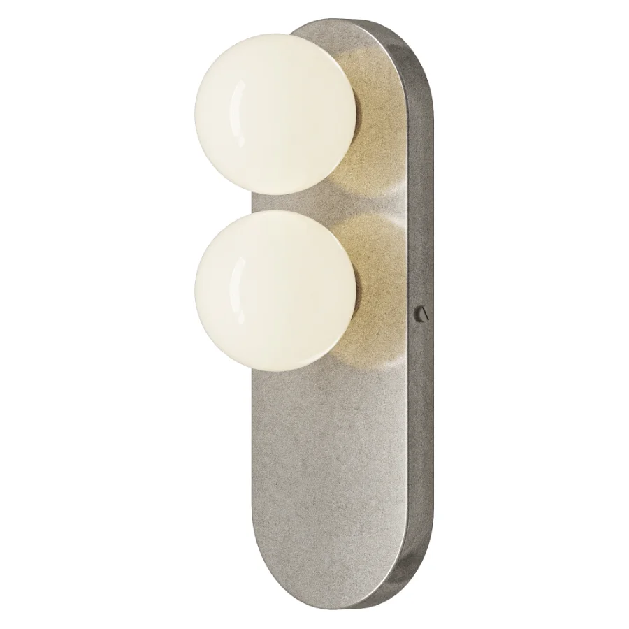 Radilum Eccolo Wood Glass Wall Lamp Image 2