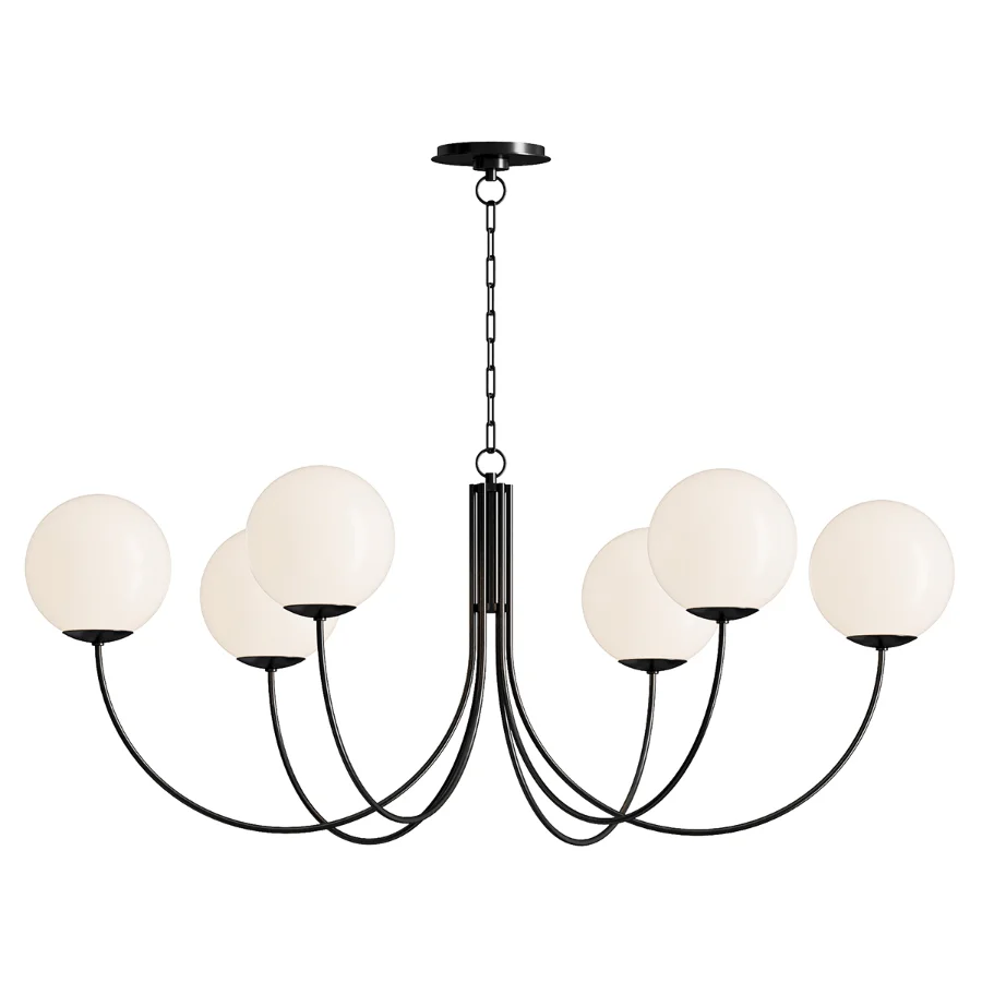Kate Spade Noemie Linen Chandelier Image 2