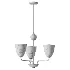 Lola Petite Chandelier Satin Brass - Thumbnail 3