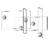 Venicem Mondrian Glass Ceiling Light - Thumbnail 4