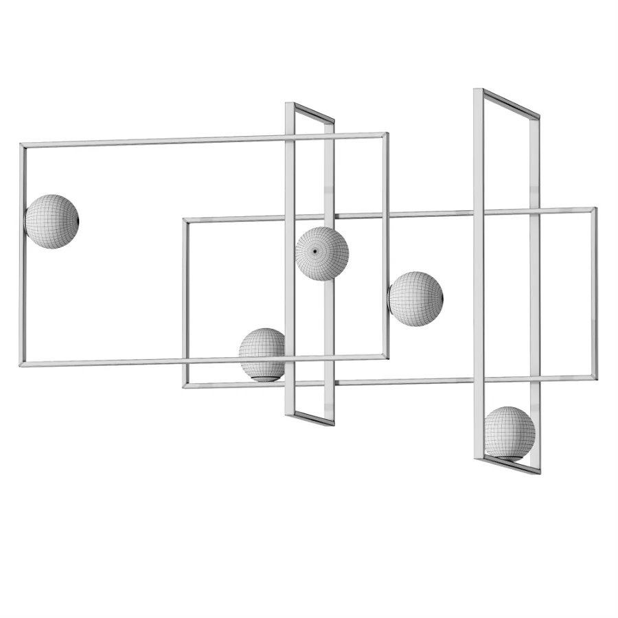 Venicem Mondrian Glass Ceiling Light Image 4