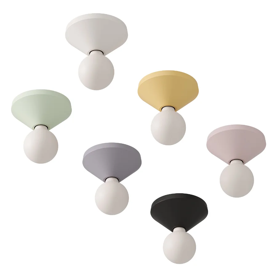 Ada Ivory Ceiling Lamp Image 4