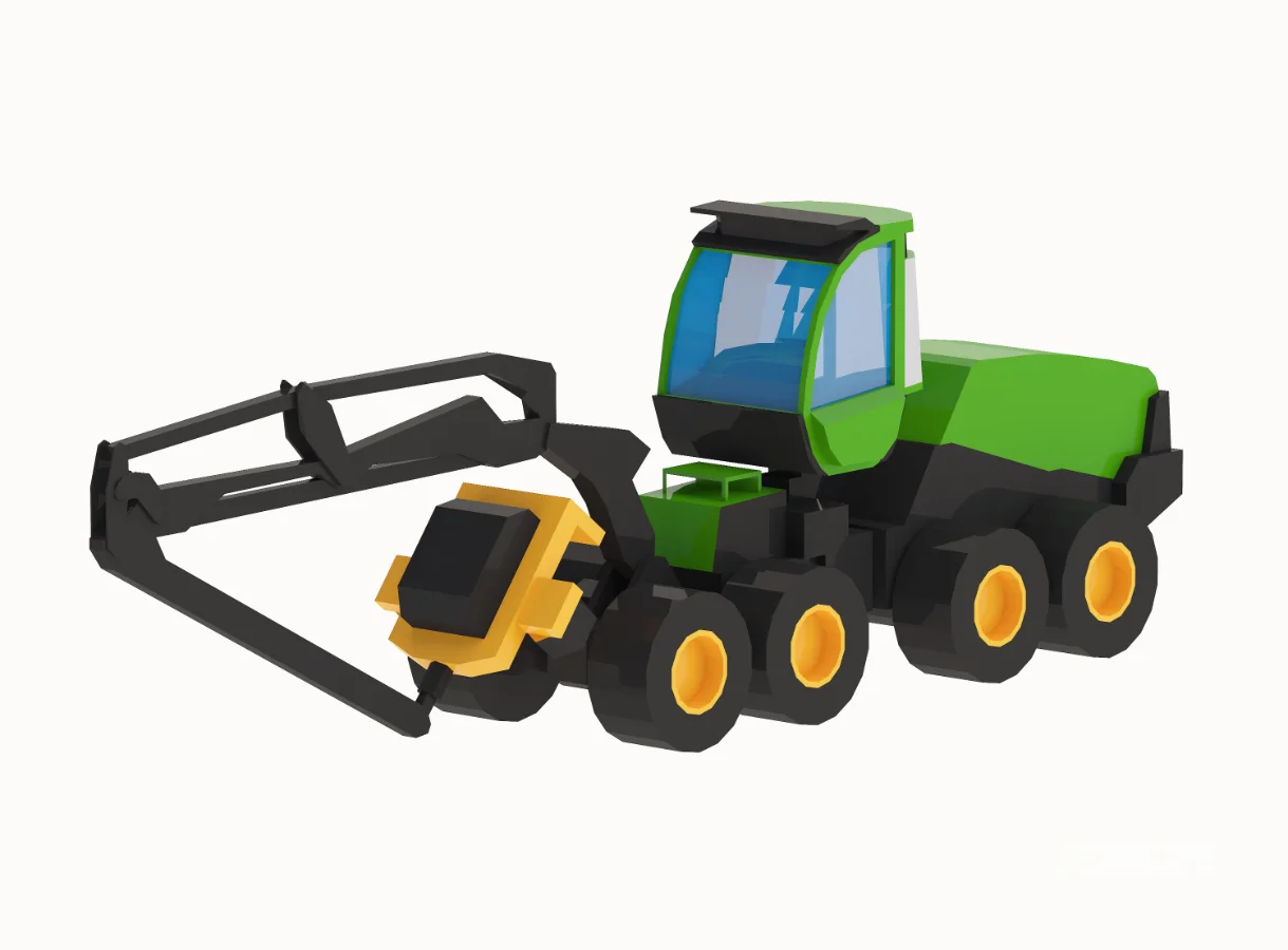 Harvester Forestry 1740 G Simplified Image 4