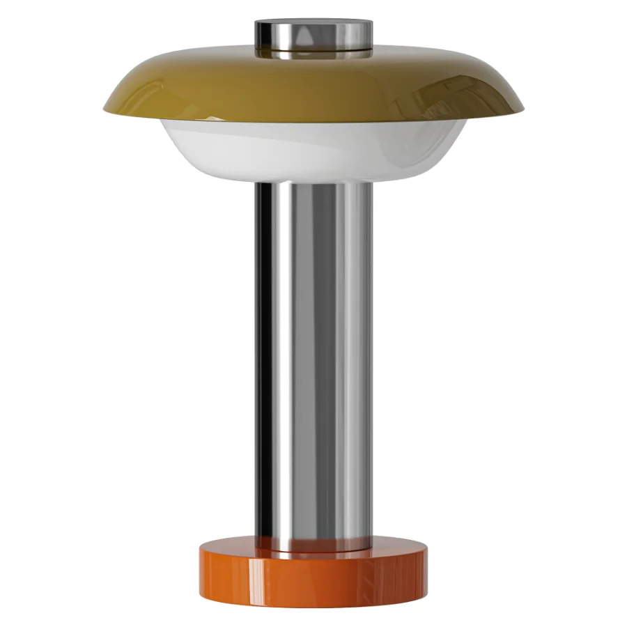 Eero Table Lamp in Chrome Image 2