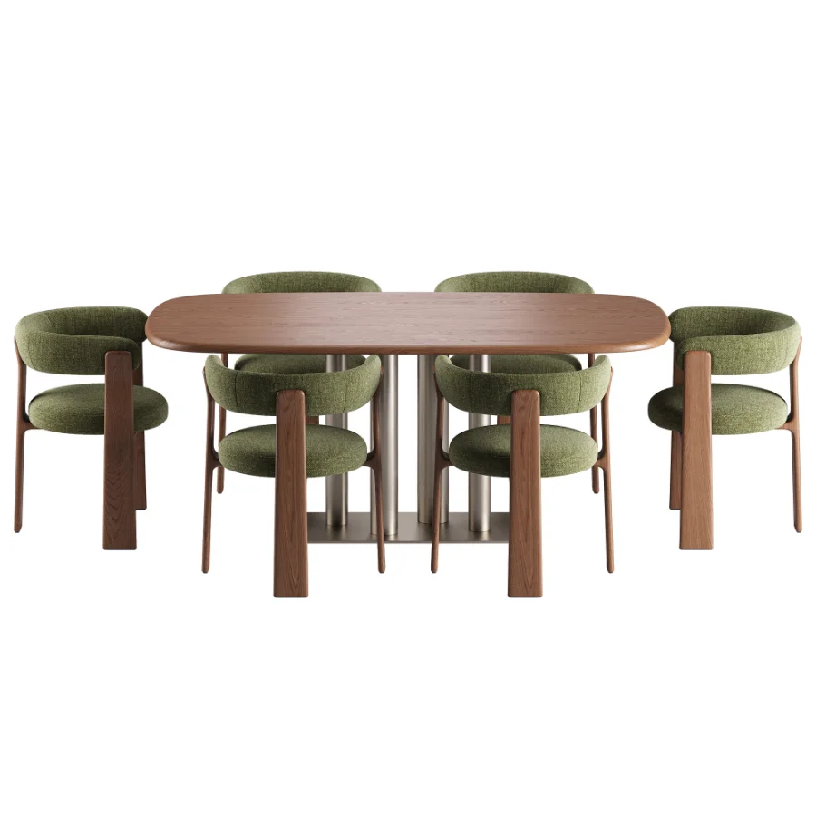 Granite 3 Legged Chair and Melvar Table Image 4