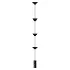 Antares Modern Minimalist LED Marble Metal Floor Lamp - Thumbnail 2