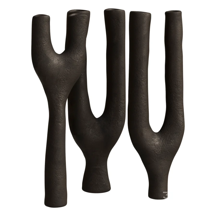 Organic Y-Shape Decorative Objects 05 Image 3