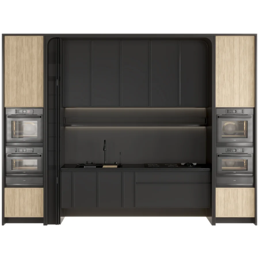 Kitchen Furniture with Appliance Set 01 Image 1