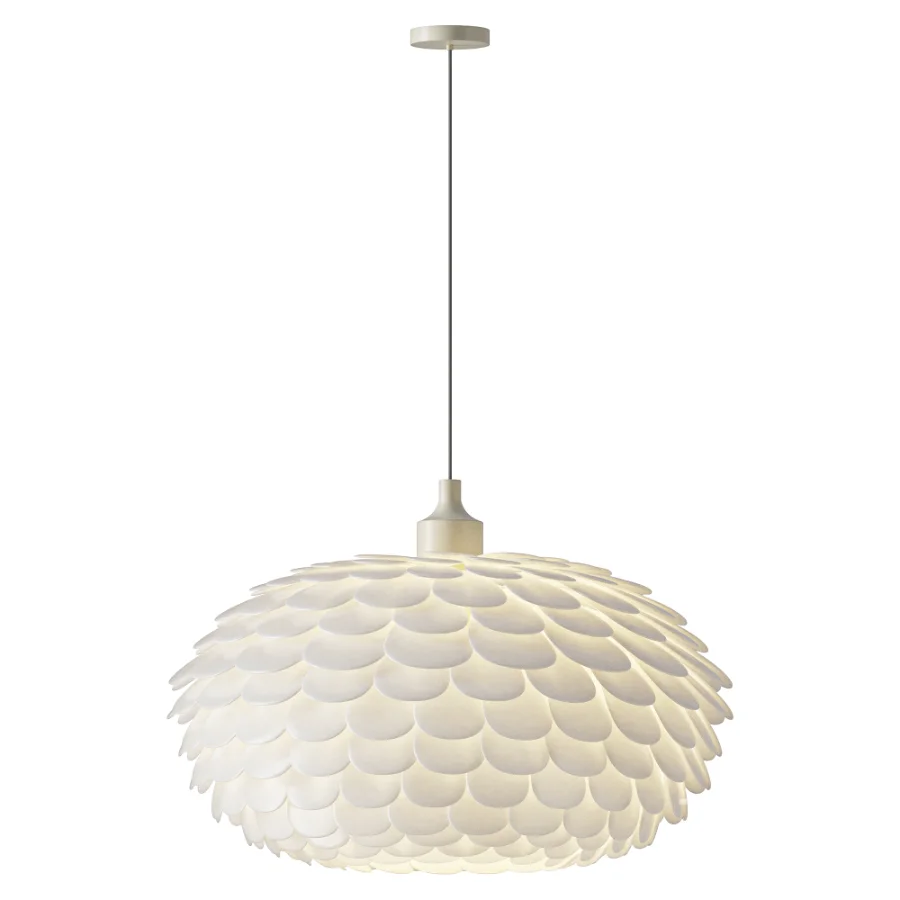 Dekorfine Erges White Acrylic Pendant Image 2