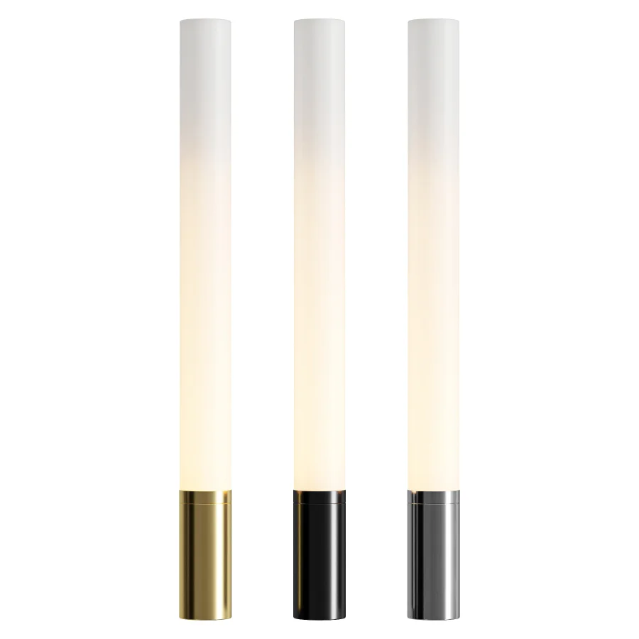 Pablo Elise Frosted Acrylic Floor Lamp Image 1