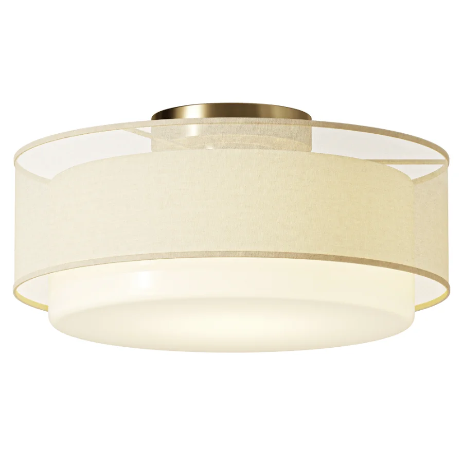 Contemporary Ceiling Semi Flush Fixture Amazon Image 1