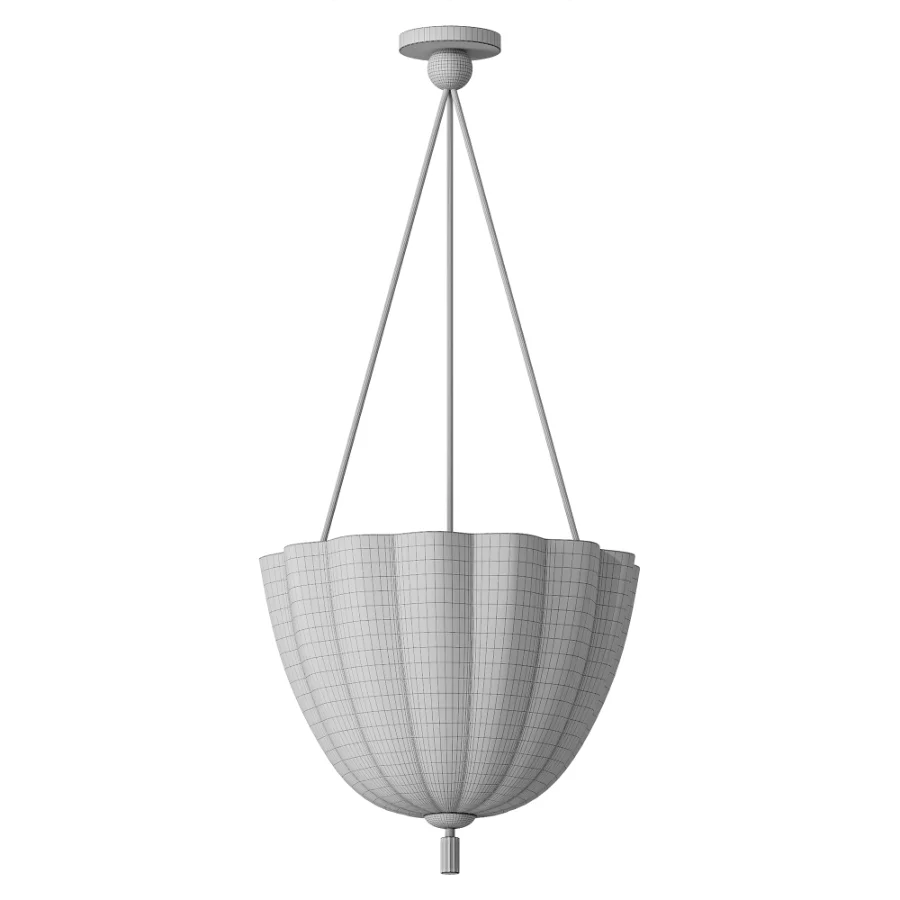 Blueprint Lighting Volare Large Bronze Glass Pendant Lamp Image 3