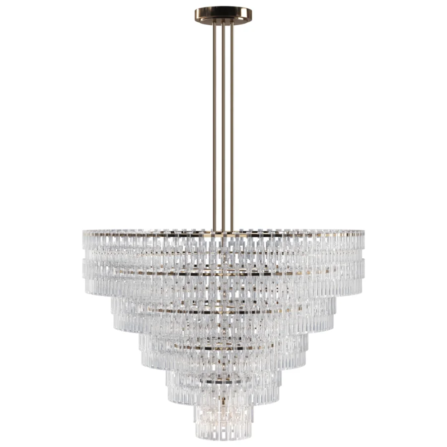 Crystal Chandelier Light 01 Image 4