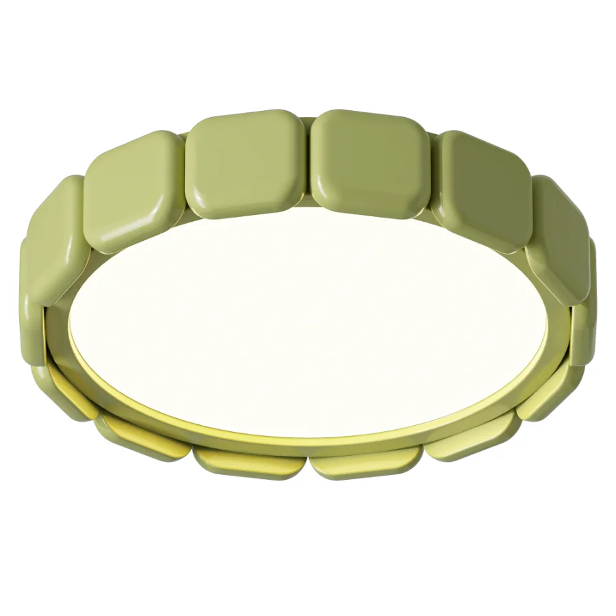 Macaron Color Ceiling Flush Mount Light Image 3