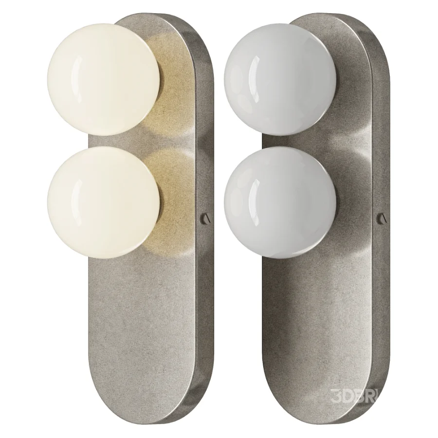 Radilum Eccolo Wood Glass Wall Lamp Image 1