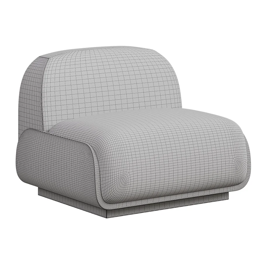 Osmen Lounge Armchair Image 3