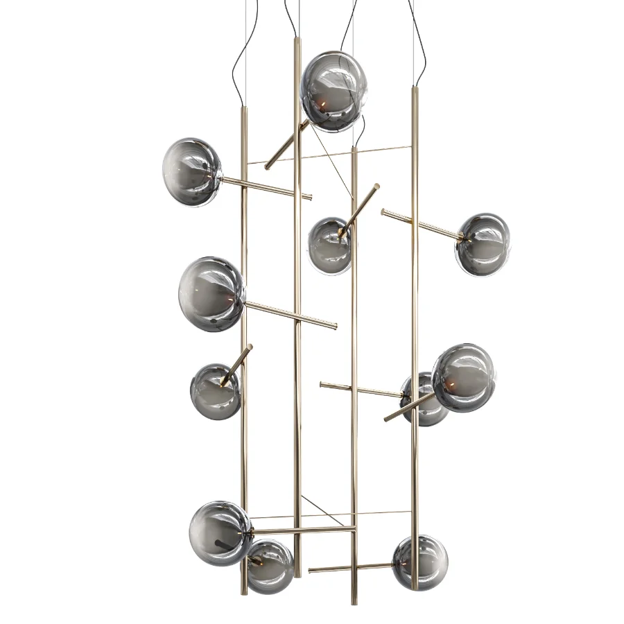 Suspension Lamp Bolle Tela Gallotti and Radice Image 2