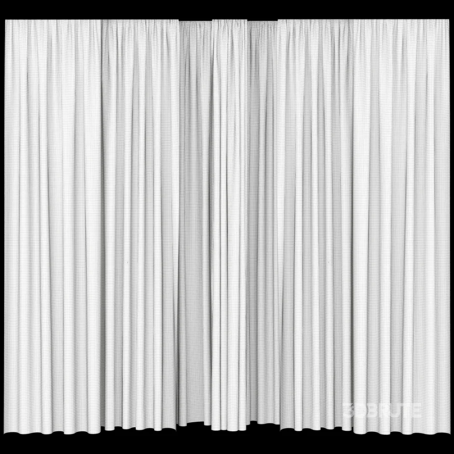 Silk and Cotton Curtain Set 116 Image 4
