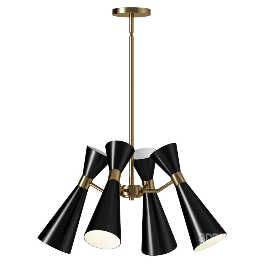 Aiden 4 Light Chandelier Image 2