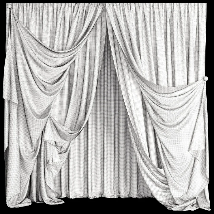 Silk and Cotton Curtain St 111 Image 6