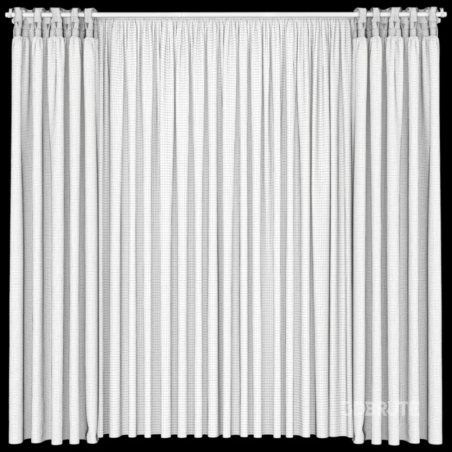 Silk and Cotton Curtain Set 118 Image 4