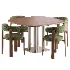 Granite Chair and Melvar Table - Thumbnail 1