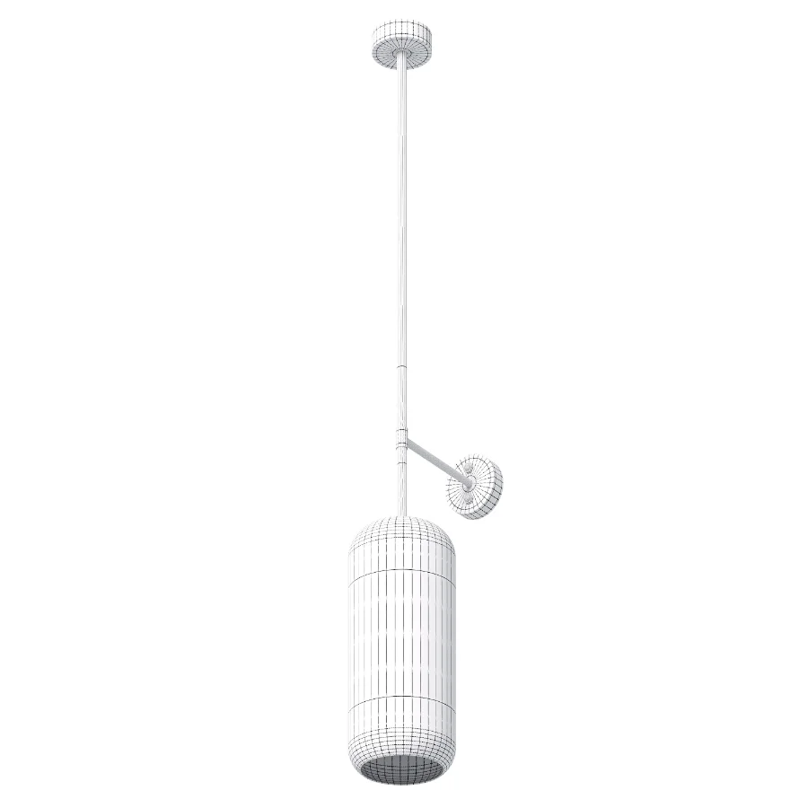 Chiswick Glass Shade Modern Ceiling Light Image 1