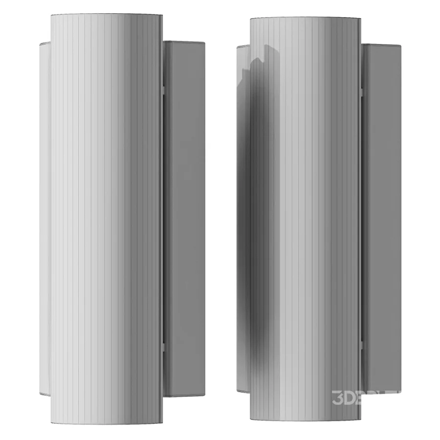 Swedish Brass Acrylic Wall Light Large Image 3