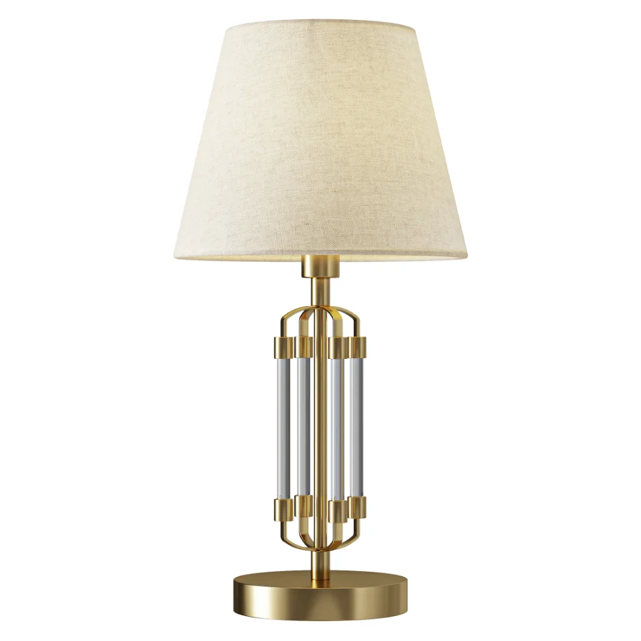 ST Luce SL1403 Fabric Table Lamp Image 1