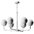 Alabaster Maytoni Erich Brass Chandelier - Thumbnail 3