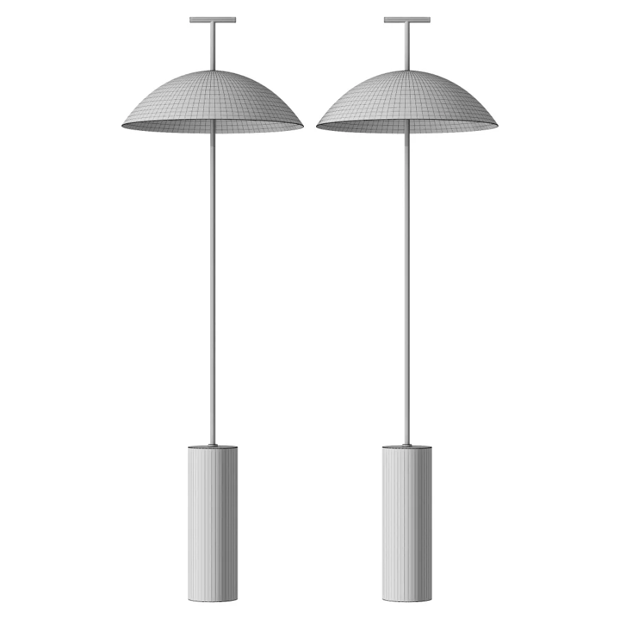 Kartell Geen Floor Lamp Black Ferruccio Laviani Image 4