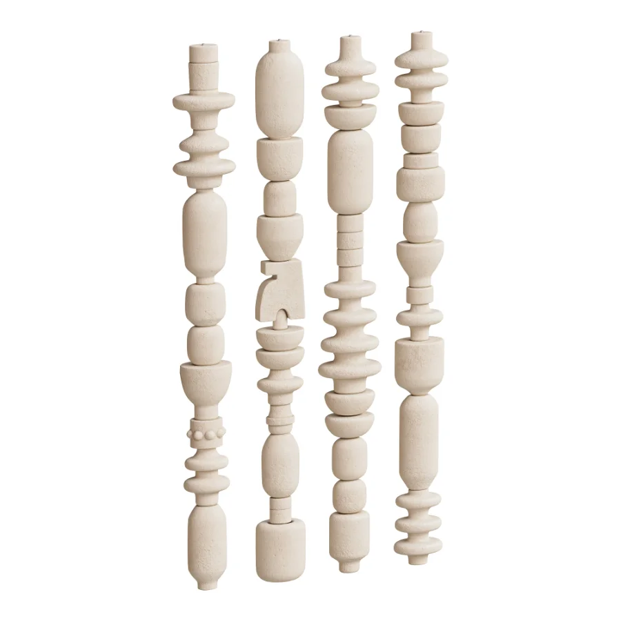 Abstract Sculptural Columns Image 2