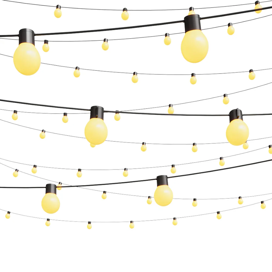 Outdoor String Lights 08 Image 2