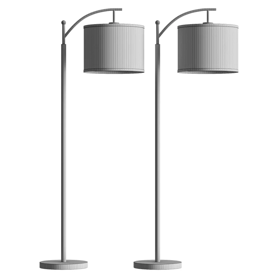 Arched Floor Lamp with Pull Chain Image 3