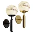 Orla Marble Sphere Wall Sconce - Thumbnail 1