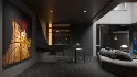 Modern Dark Villa Living Room - Thumbnail 3
