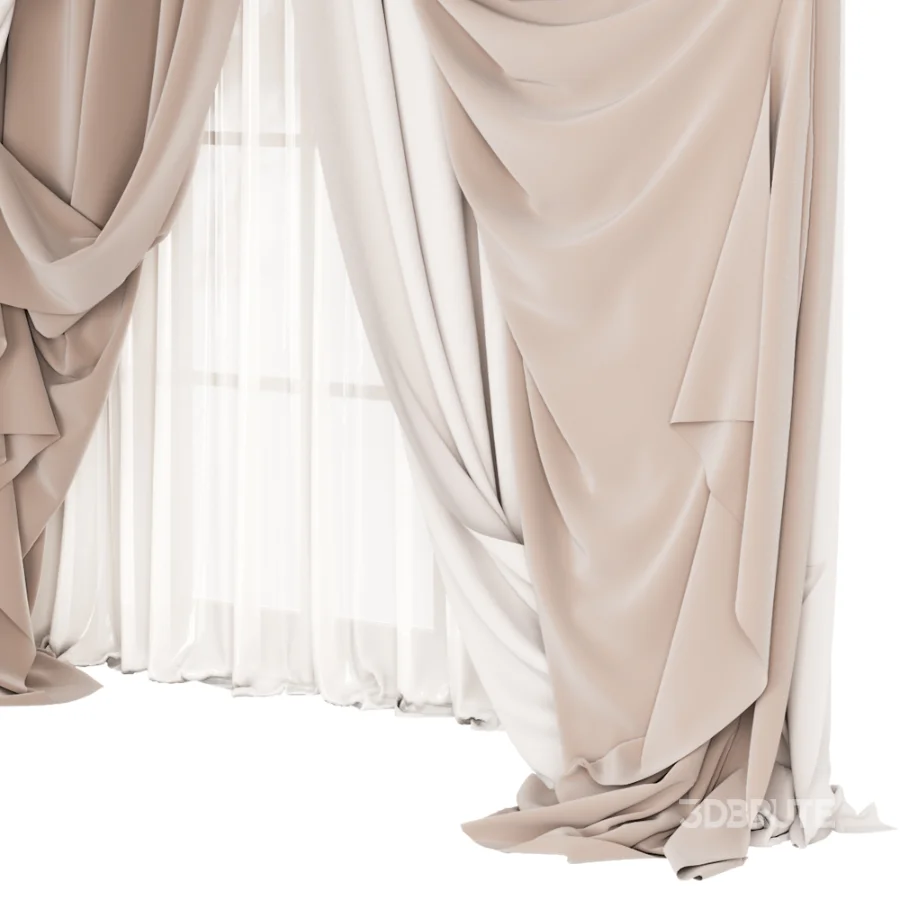 Silk and Cotton Curtain St 111 Image 5